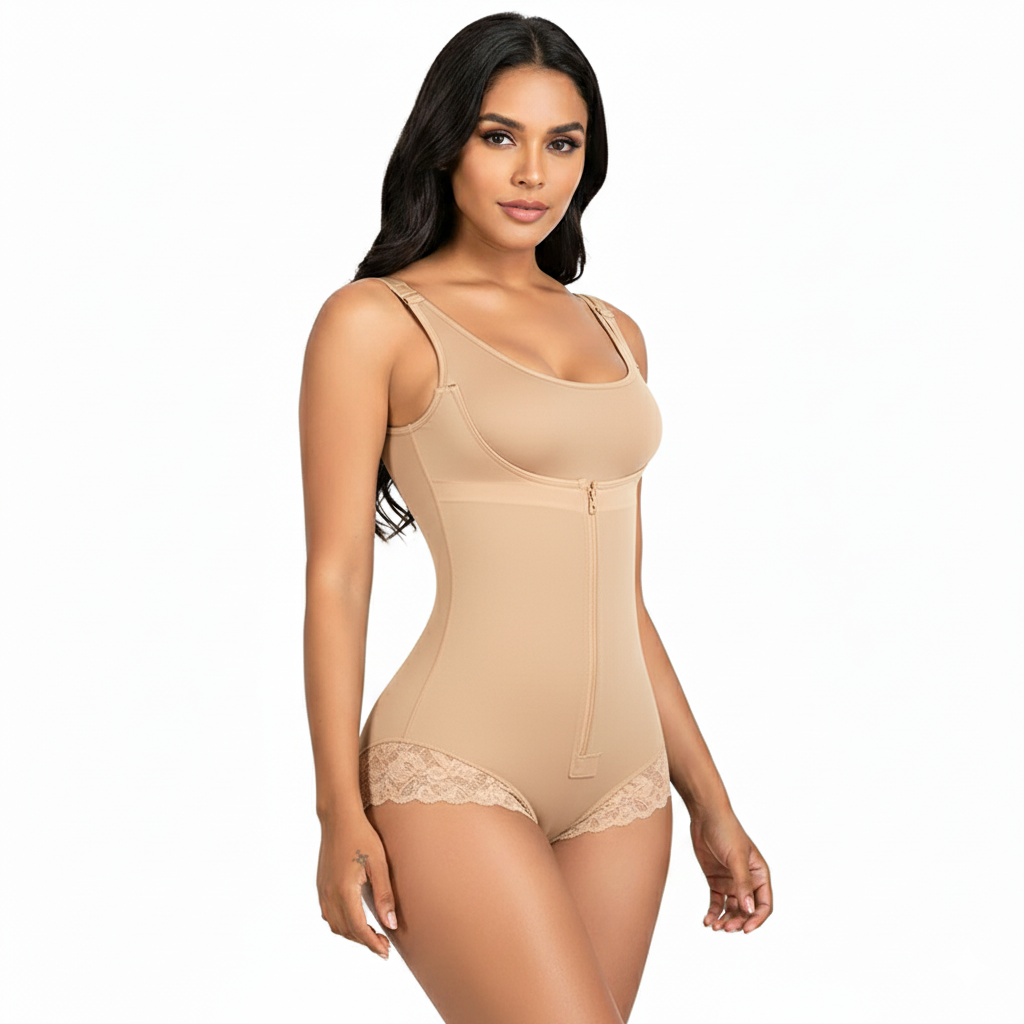 High Compression Bodysuit – Hip Lift & Waist Slimmer