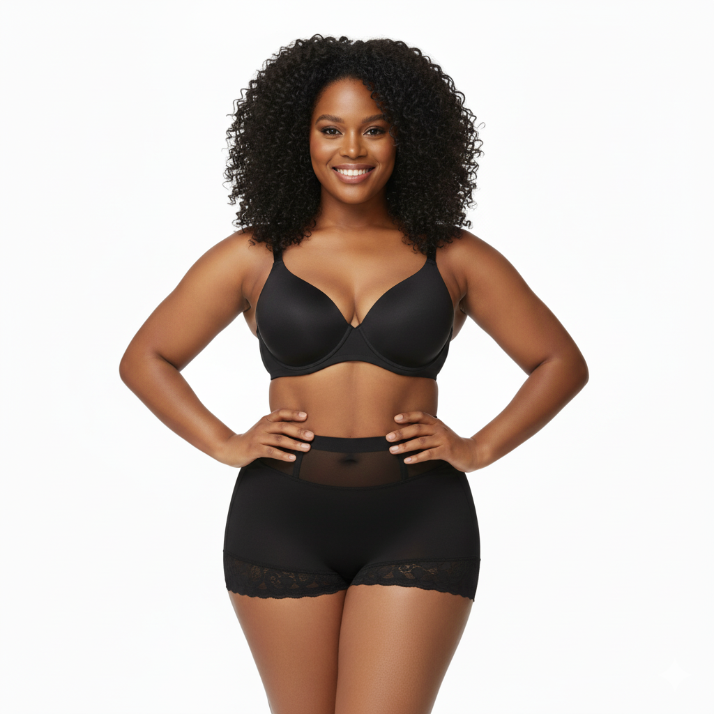 Curve Sculpt Duo – Push-Up Bra & Shaping Shorts Set